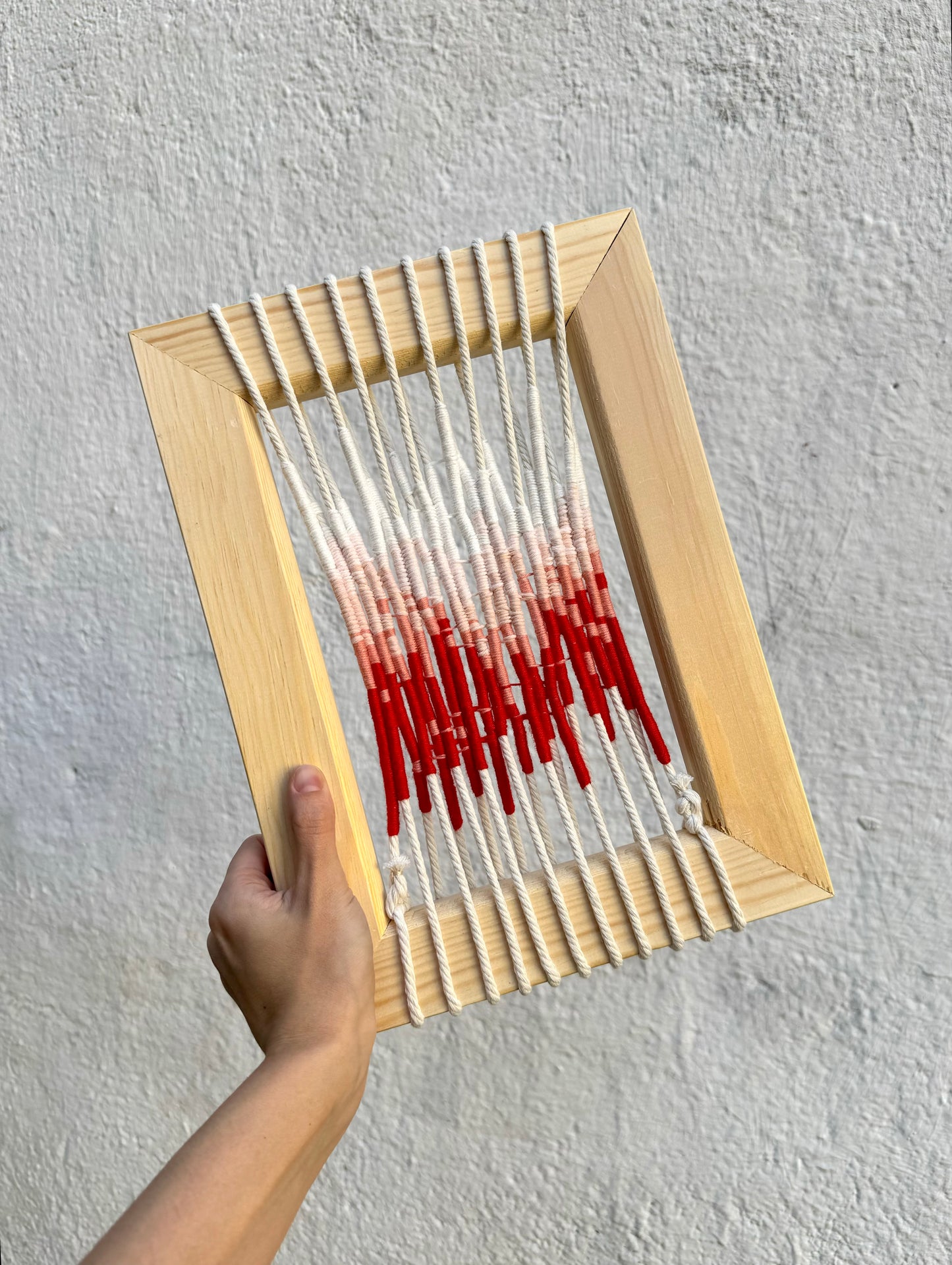 Tapiz De Pared Enmarcado L - Rojo