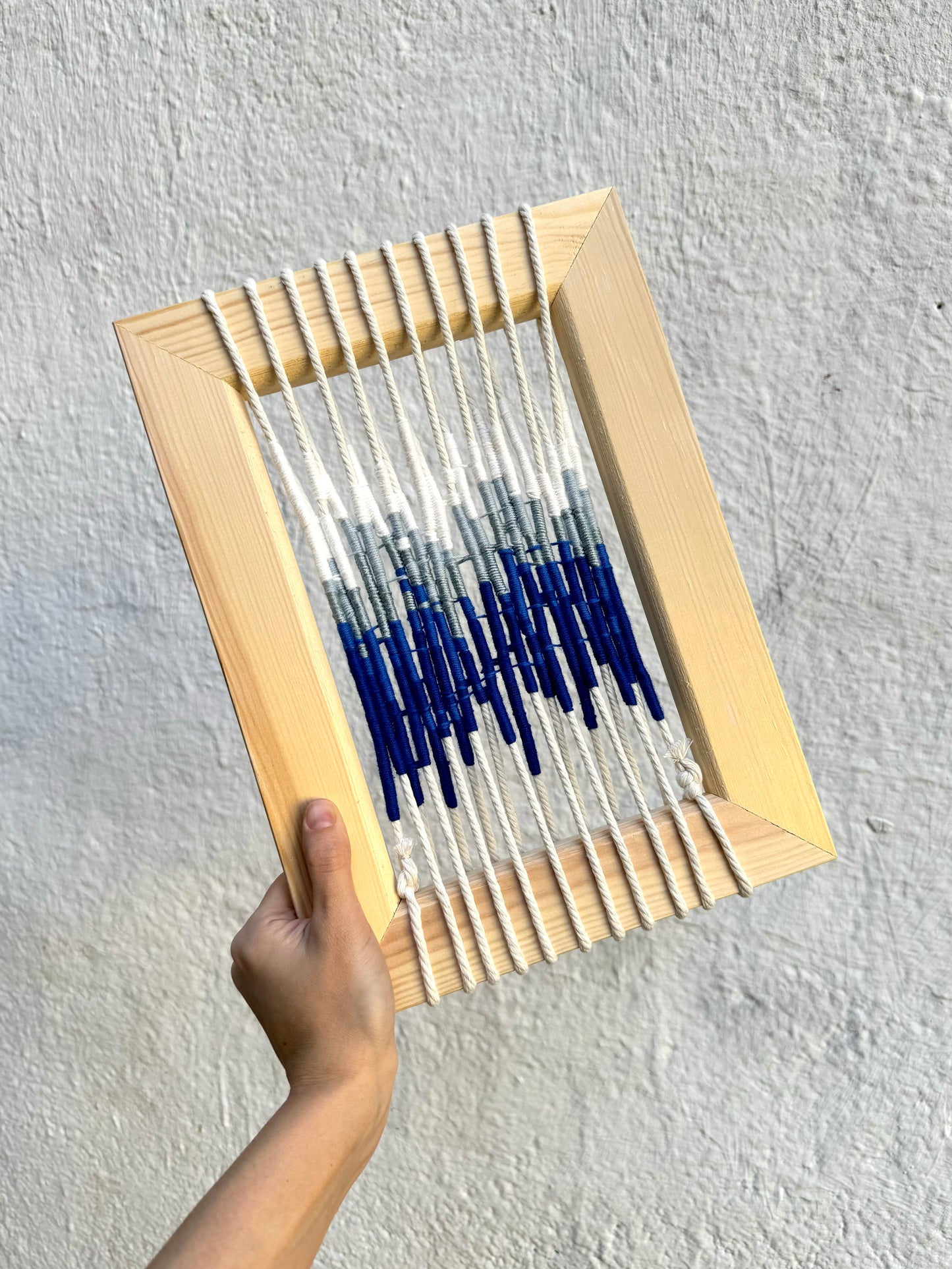 Tapiz De Pared Enmarcado L - Azul