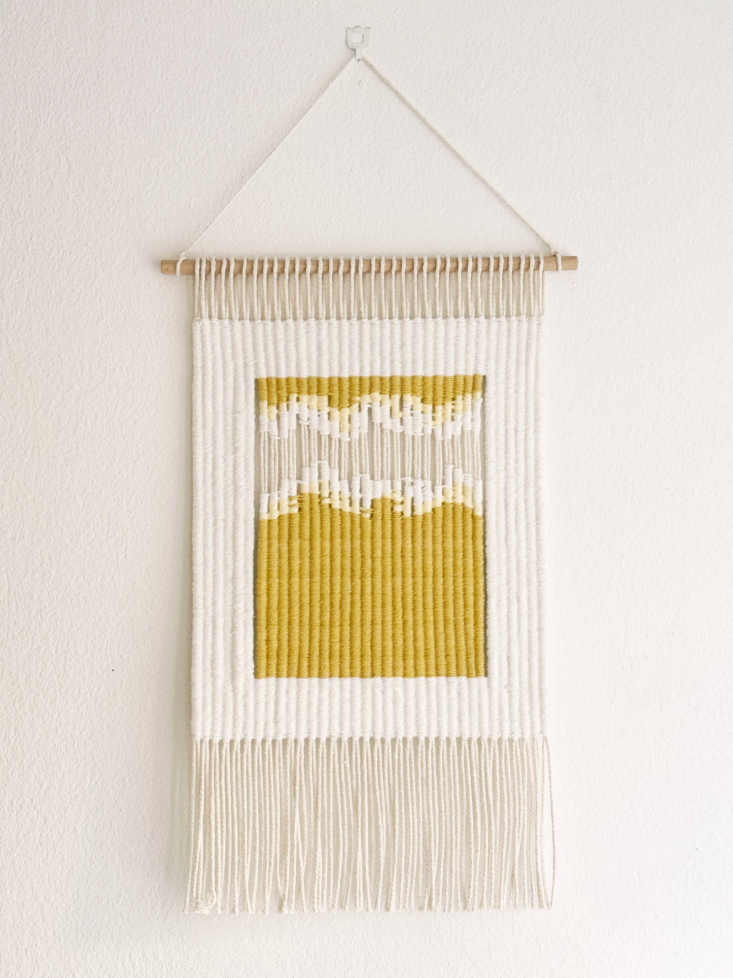 Tapiz de Pared - Olas Mostaza