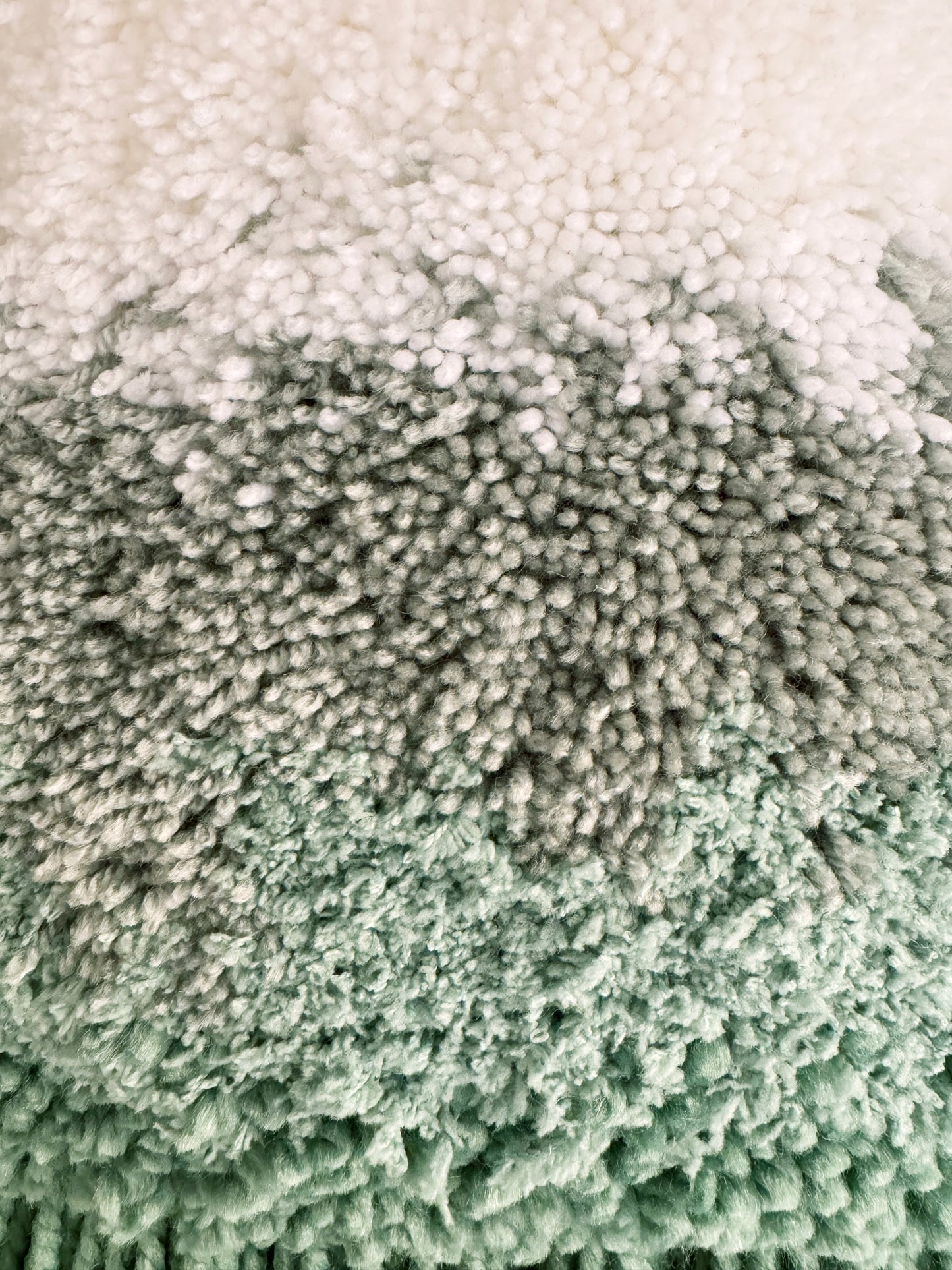 Wall-Hanging Tapestry - Fluffy Sage Gradient