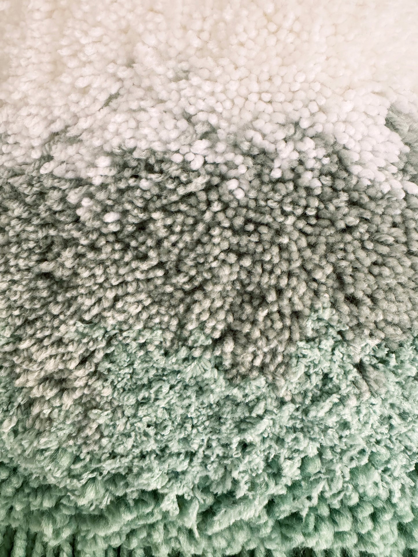 Wall-Hanging Tapestry - Fluffy Sage Gradient