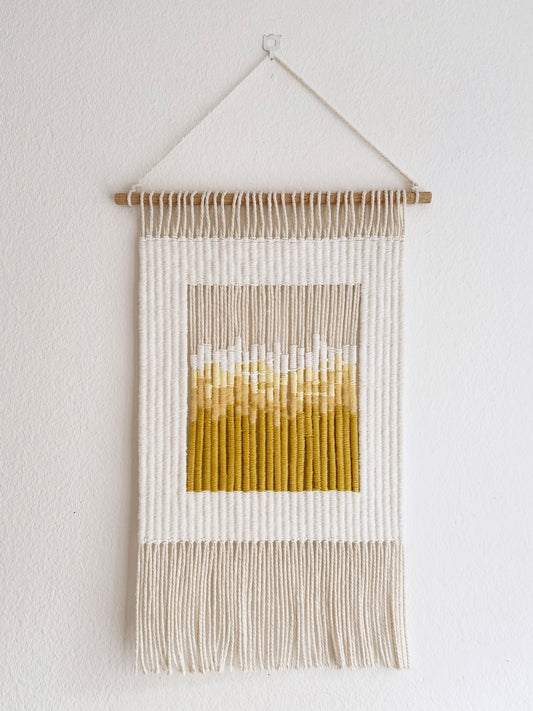 Wall-Hanging Tapestry - Mustard Gradient